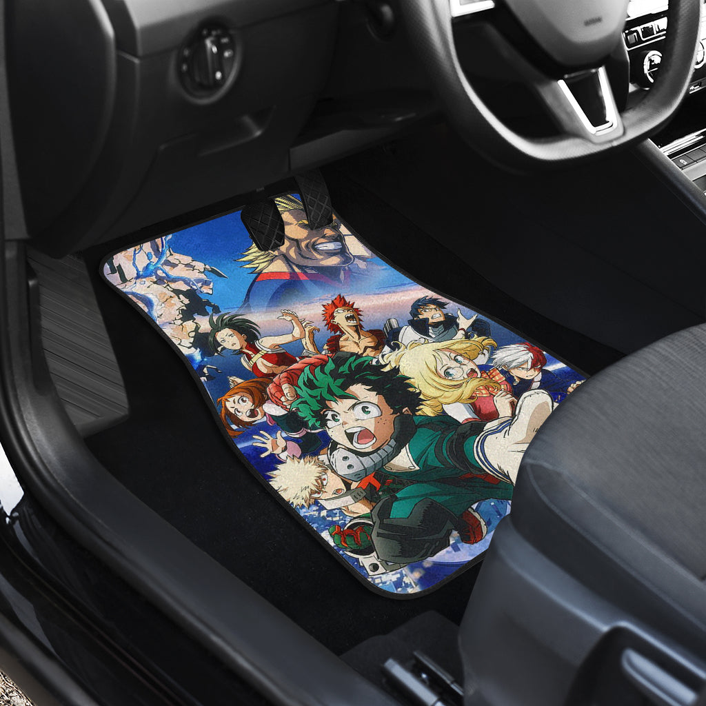 My Hero Academia 6 Anime Car Floor Mats Custom Car Accessories Car Decor 2021