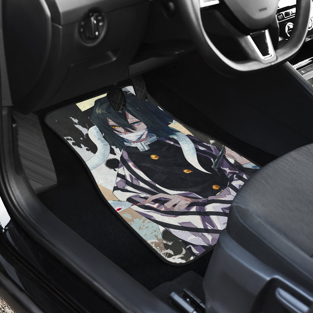 Serpent Hashira Demon Slayer 1 Anime Car Floor Mats Custom Car Accessories Car Decor 2021