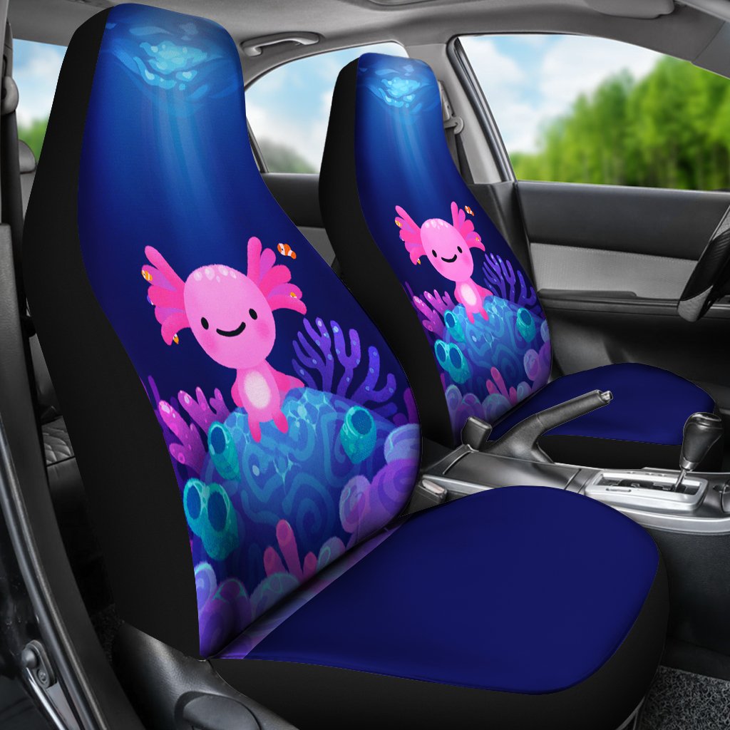 Coral Axolotl Seat Covers