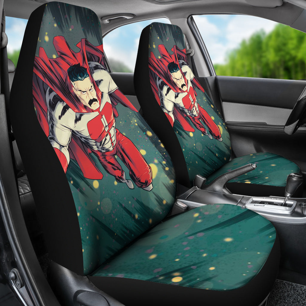 Omni Man 2021 8 Car Seat Covers