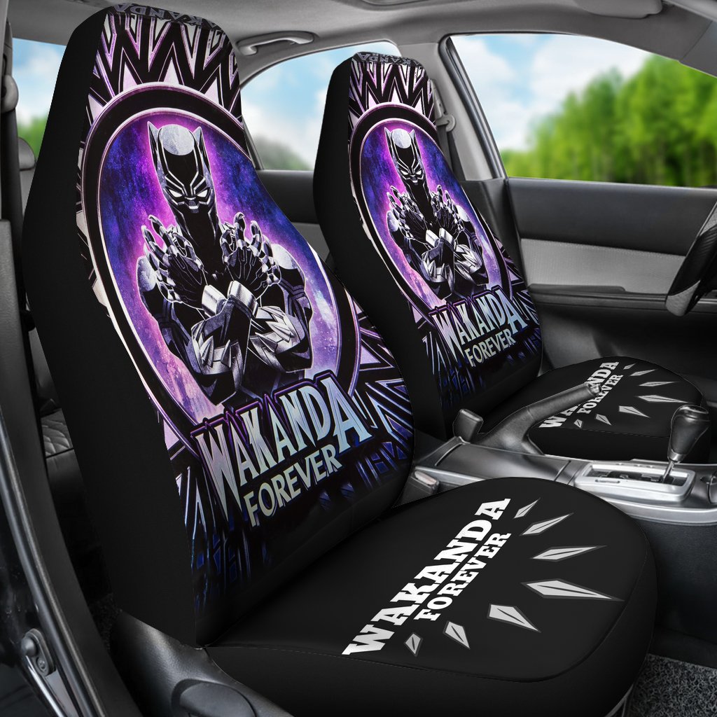 Wakanda Forever Car Seat Cover