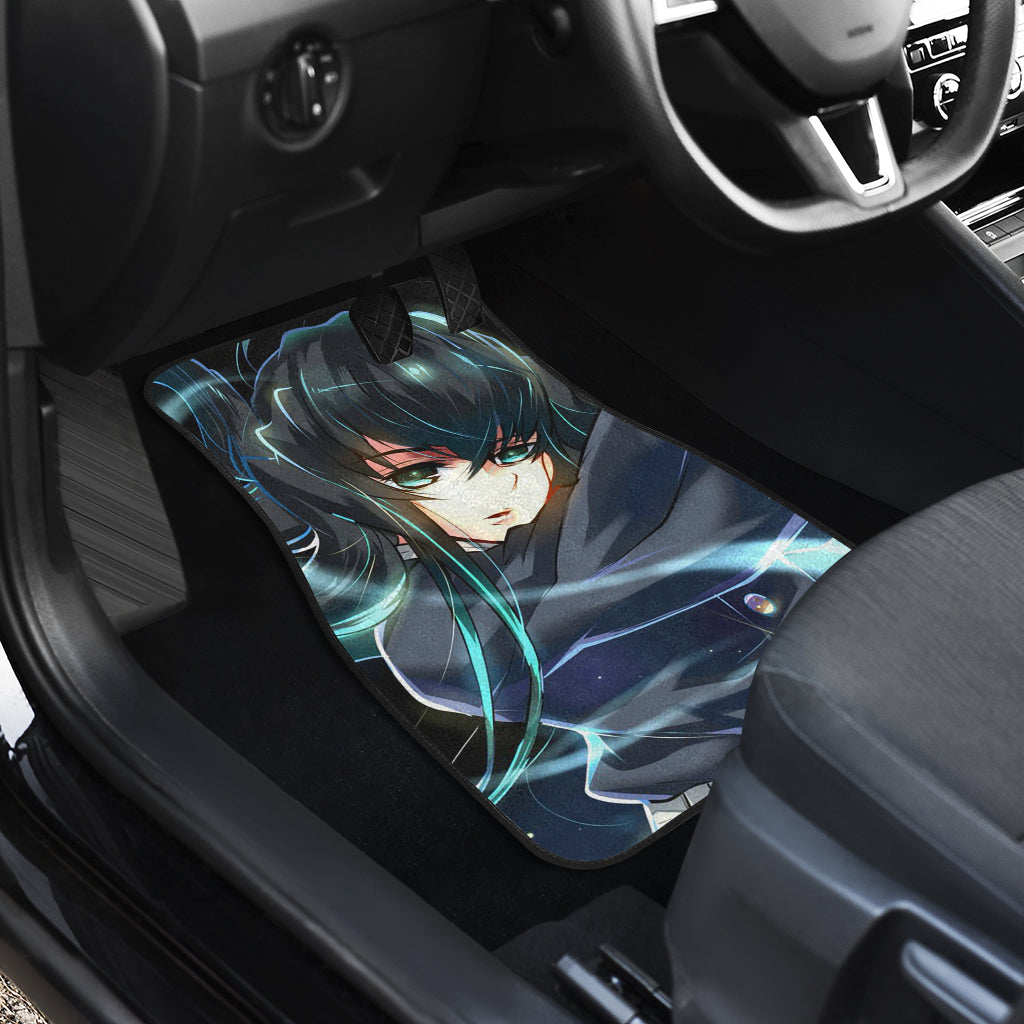 Mist Hashira Muichiro Tokito Demon Slayer 1 Anime Car Floor Mats Custom Car Accessories Car Decor 2022