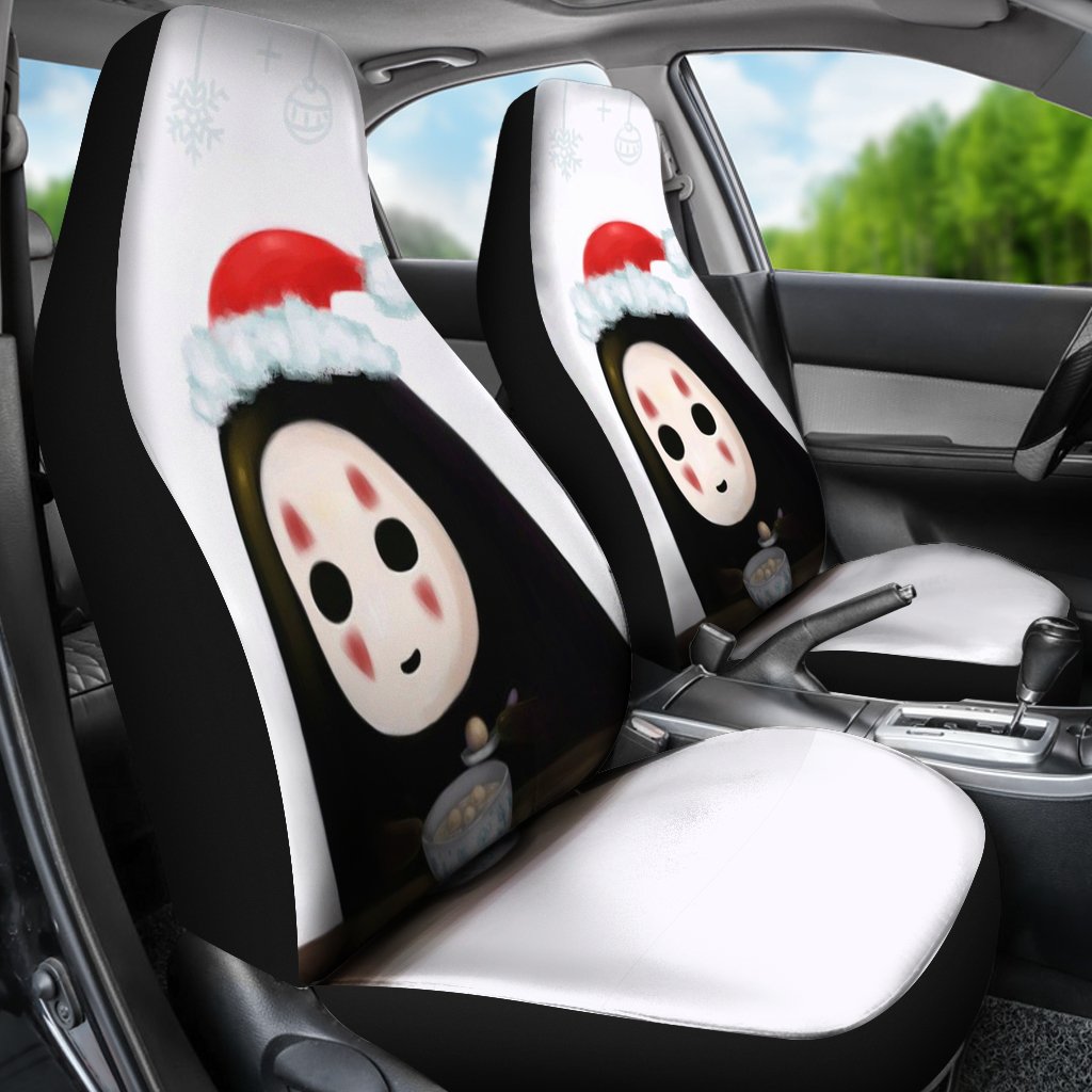 No Face Christmas Seat Covers