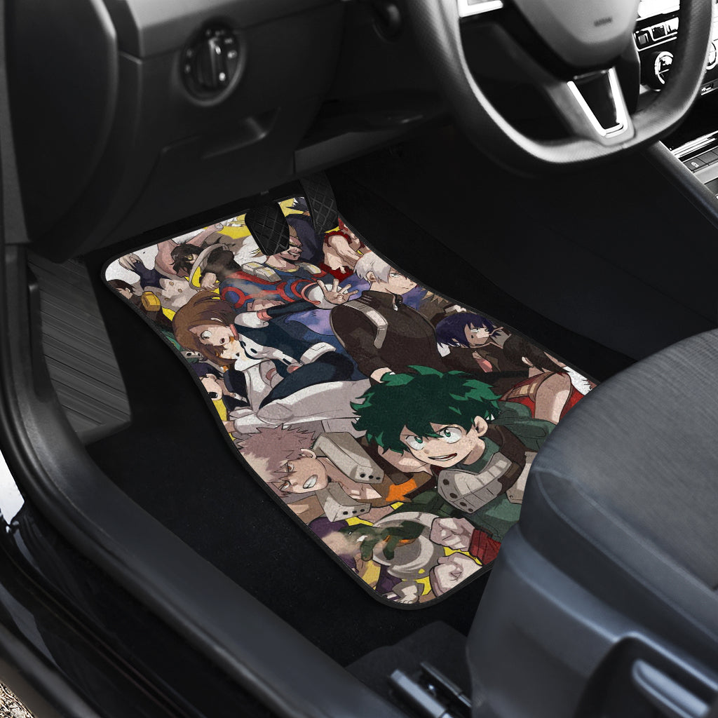 My Hero Academia 10 Anime Car Floor Mats Custom Car Accessories Car Decor 2021