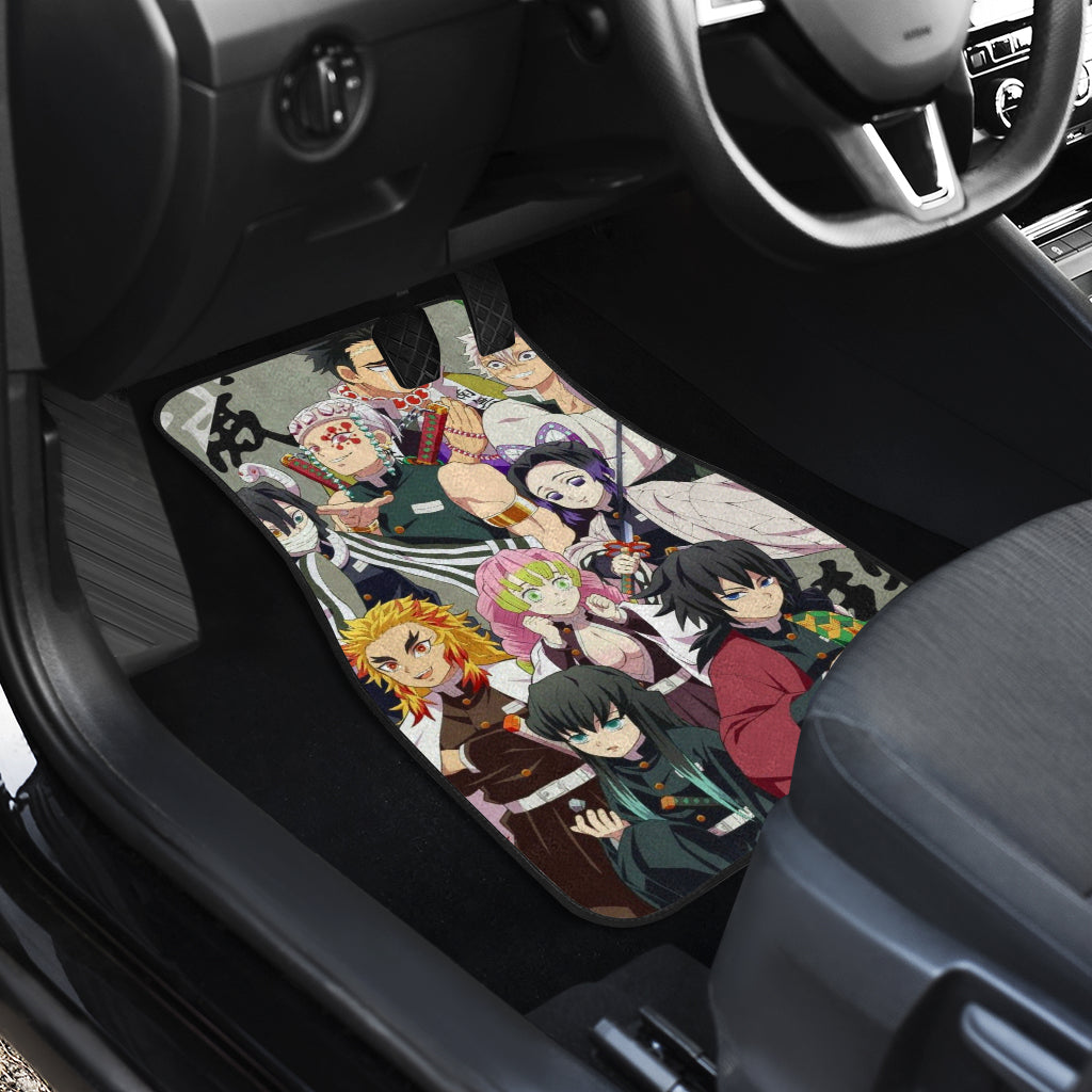 Demon Slayer Uniform 1 Anime Car Floor Mats Custom Car Accessories Car Decor 2021
