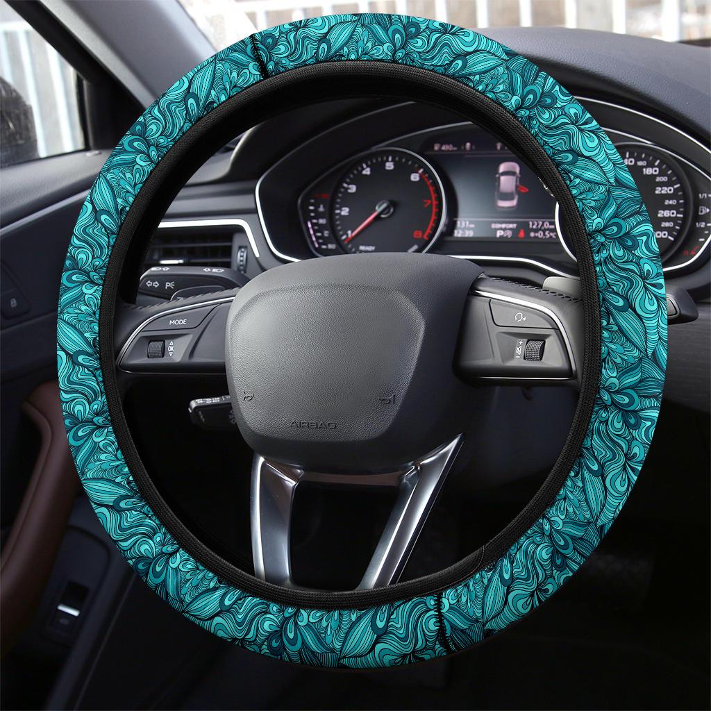 Ocence Blue Premium Car Steering Wheel Cover