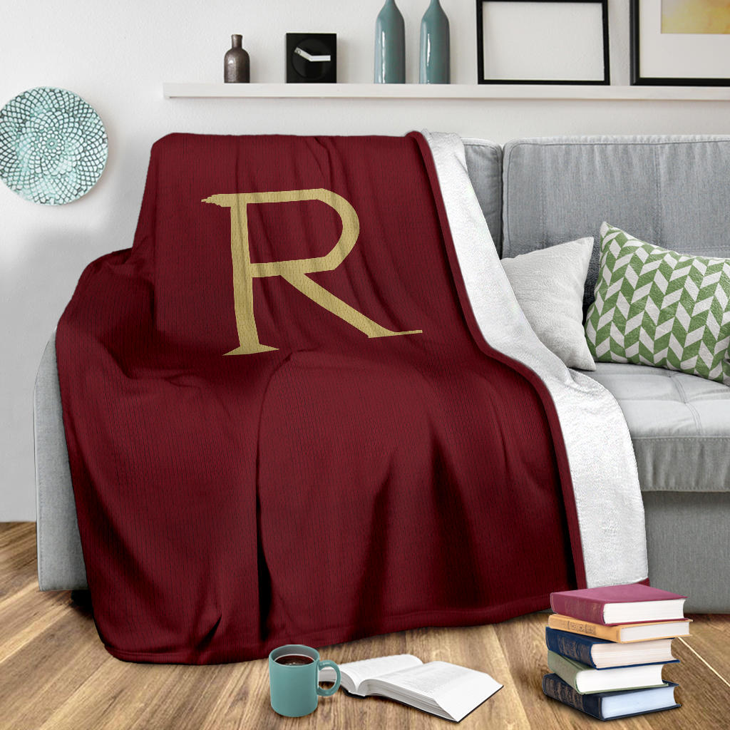 R Red Harry Potter Team Ugly Christmas Custom Blanket Home Decor