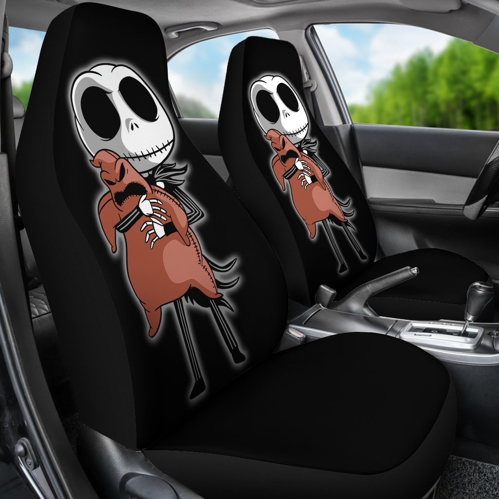 Cute Jack Skellington Car Seat Covers 1 Amazing Best Gift Idea
