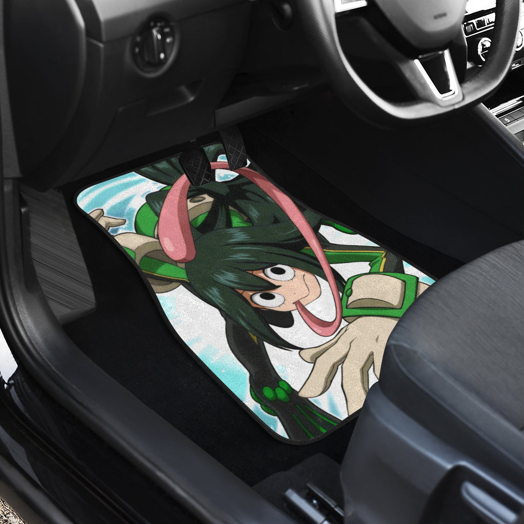Tsuyu Asui 4 Anime Car Floor Mats Custom Car Accessories Car Decor 2021