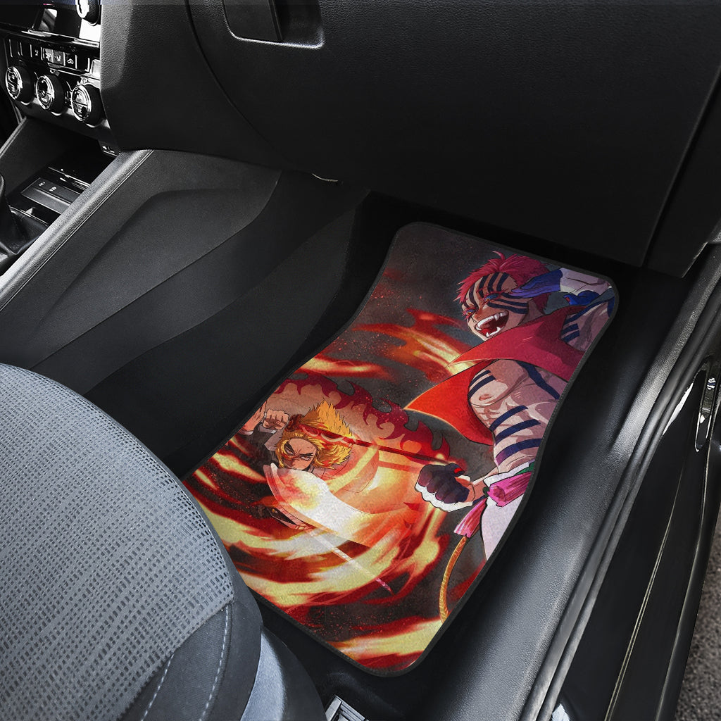 Demon Slayer Uniform 4 Anime Car Floor Mats Custom Car Accessories Car Decor 2021