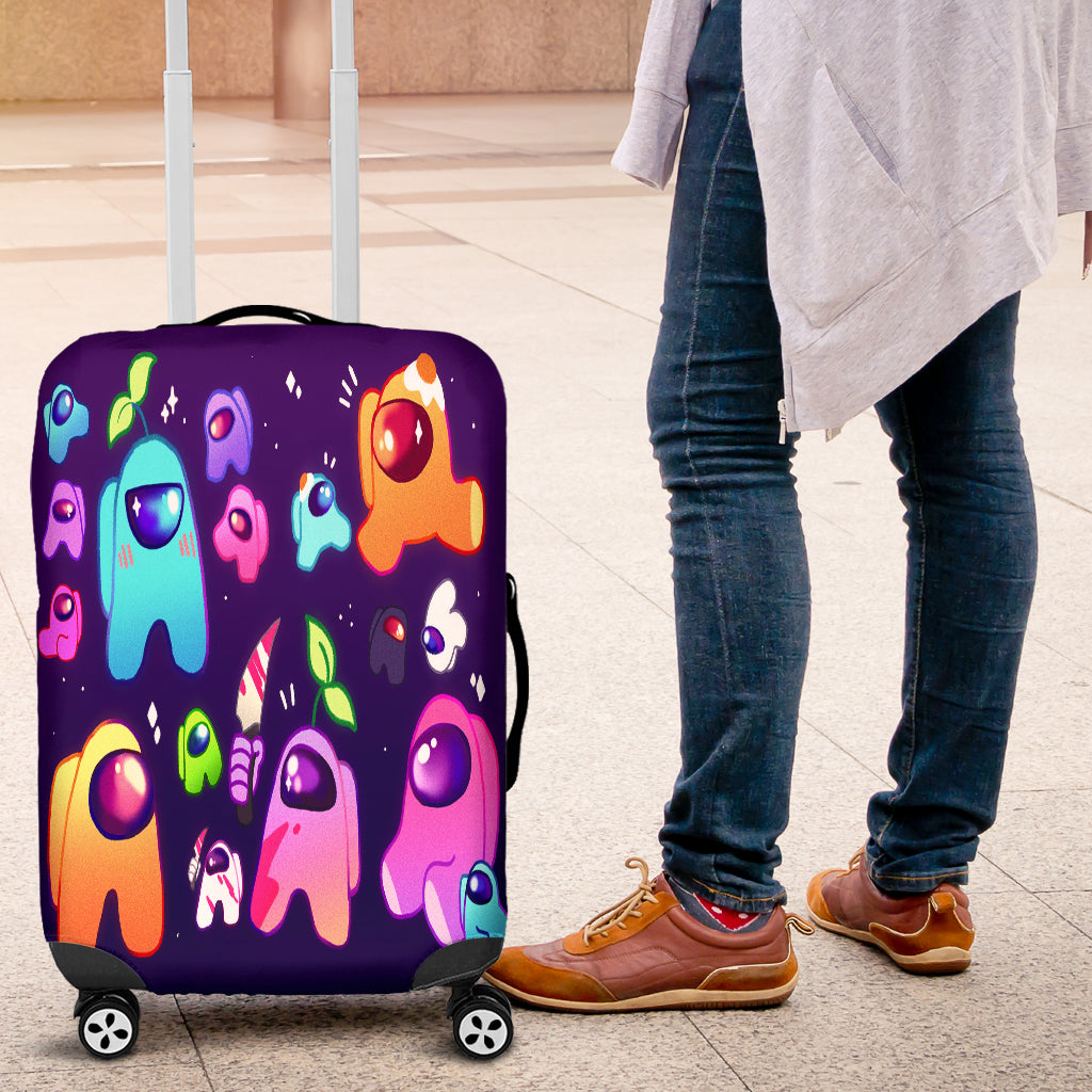 Among Us Art Luggage Covers