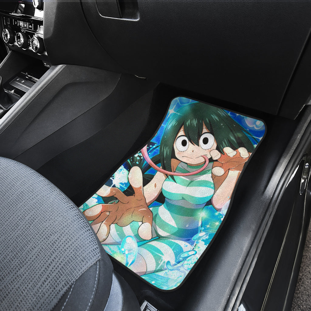 Tsuyu Asui 5 Anime Car Floor Mats Custom Car Accessories Car Decor 2021