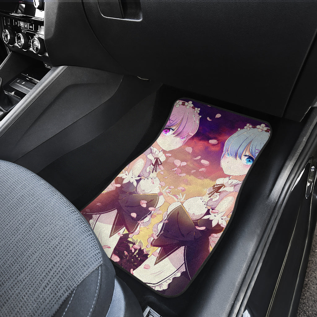 Re Zero 3 Anime Car Floor Mats Custom Car Accessories Car Decor 2022