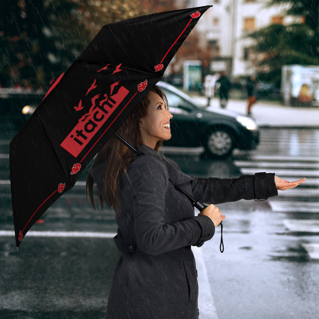 Uchiha Itachi Sharingan Akatsuki Custom Umbrella