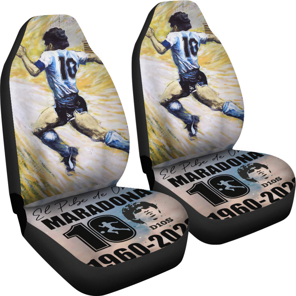 Painting D10S Diego Armando Maradona 10 Rip 1969 2022 Car Seat Covers Gift For Fooball