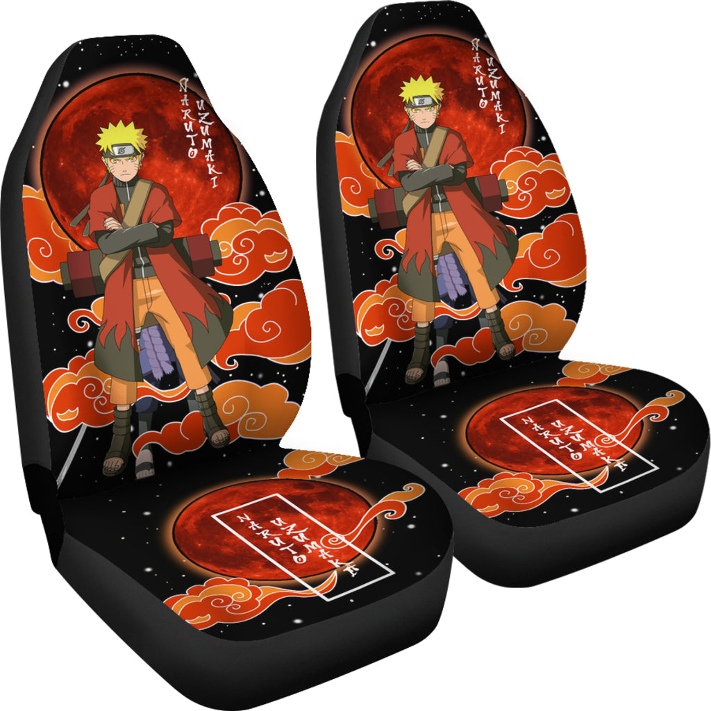 Naruto Custom Anime Car Sear Covers