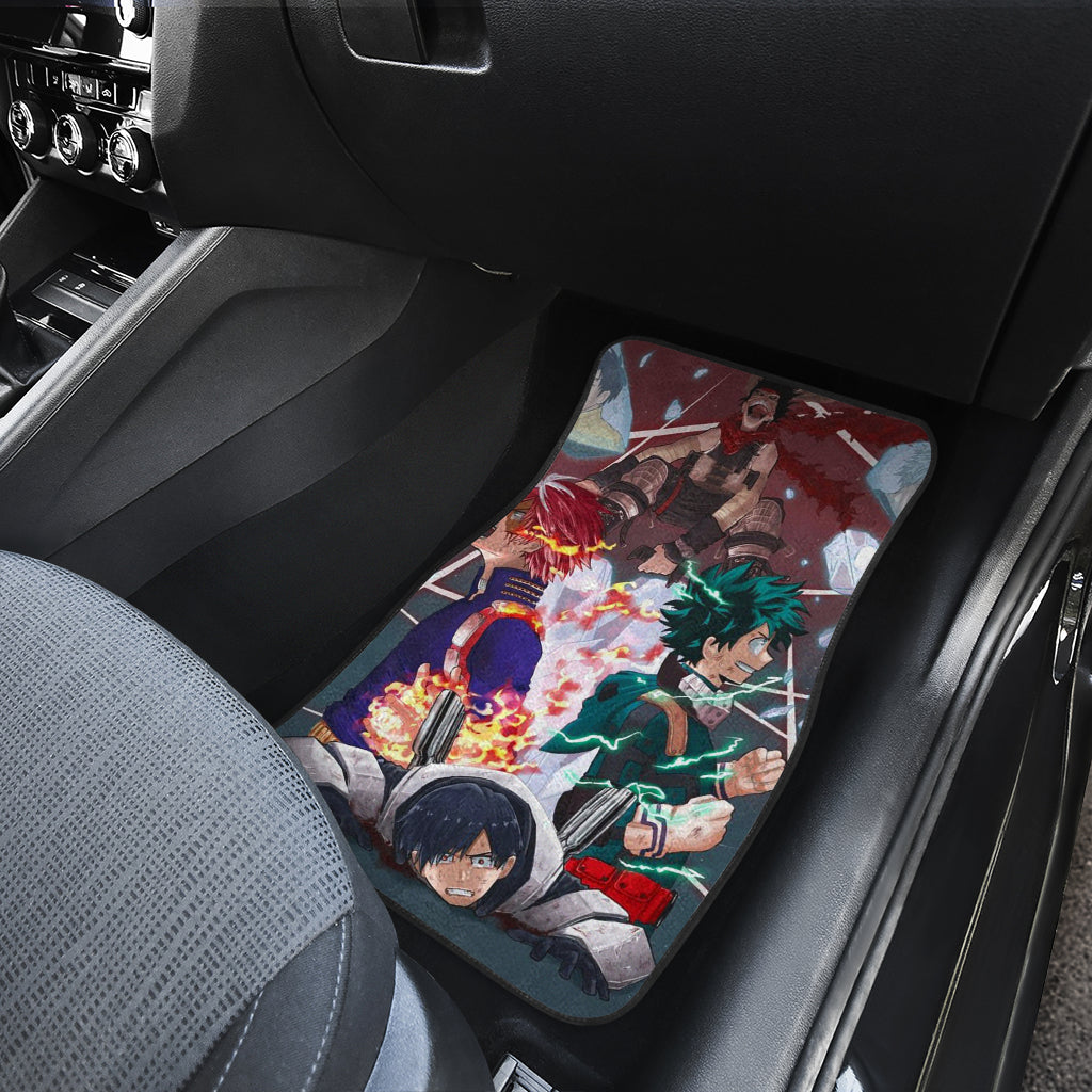 My Hero Academia 5 Anime Car Floor Mats Custom Car Accessories Car Decor 2021
