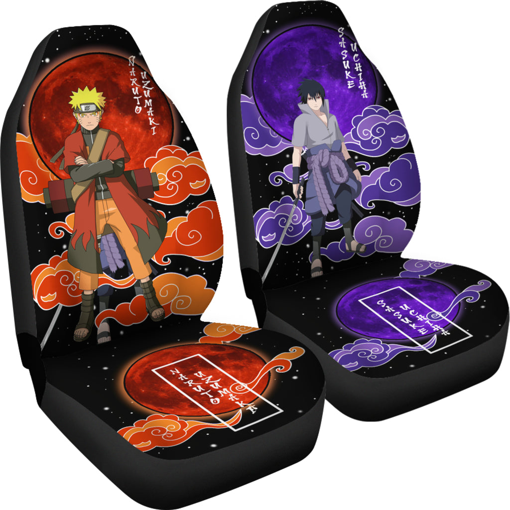 Naruto Car Accessories Anime Car Seat Cover Naruto and Sasuke