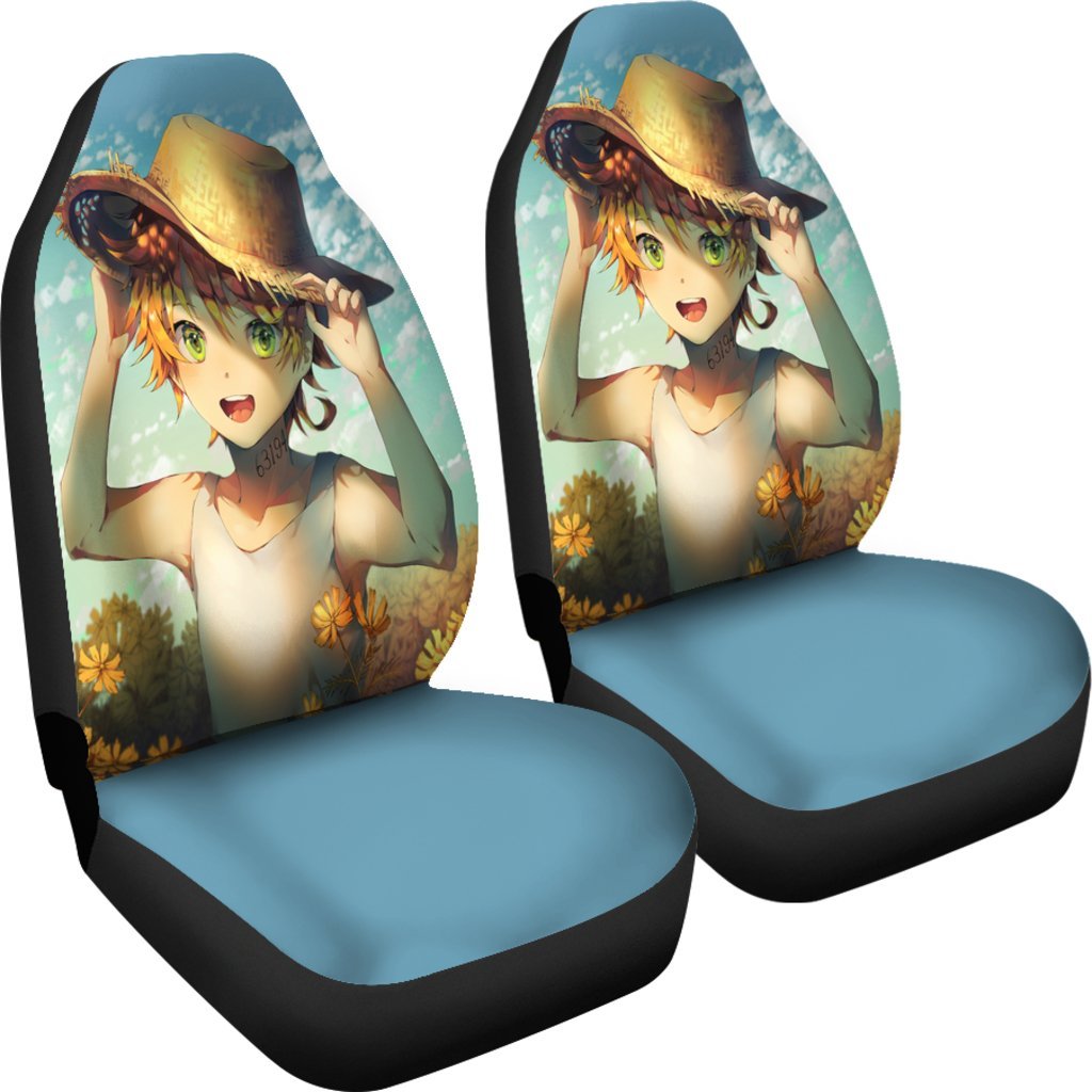Sunflower The Promised Neverland Best Anime 2022 Seat Covers