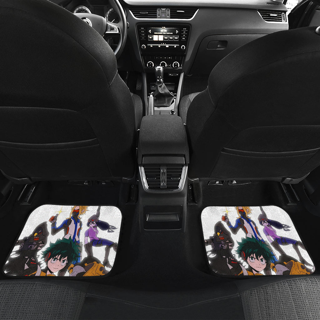 My Hero Academia 18 Anime Car Floor Mats Custom Car Accessories Car Decor 2021