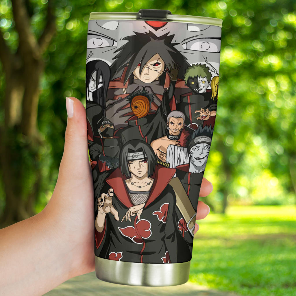 Akatsuki Naruto Team Member Anime Tumbler