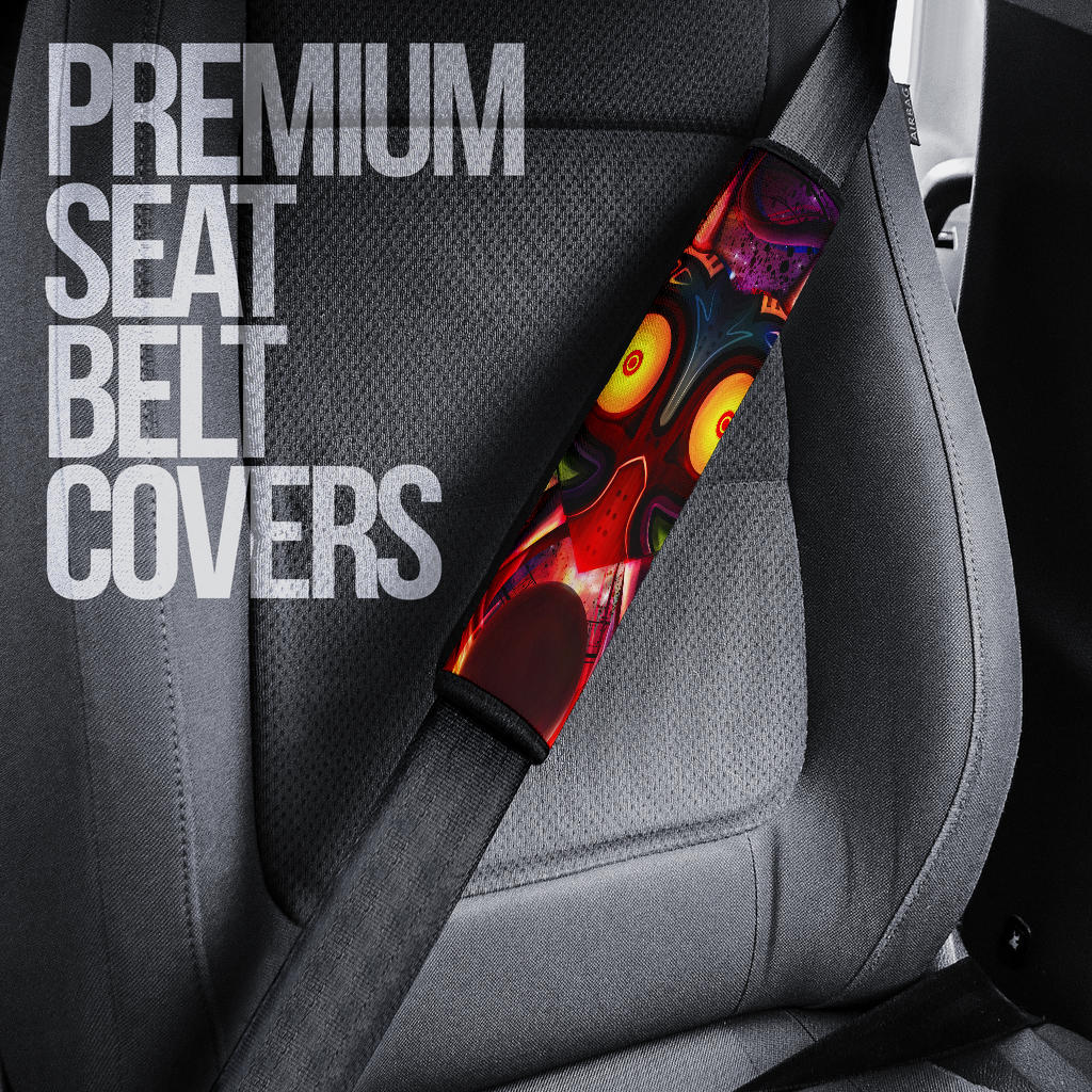 Legend Zelda Car Seat Belt Covers Custom Animal Skin Printed Car Interior Accessories Perfect Gift