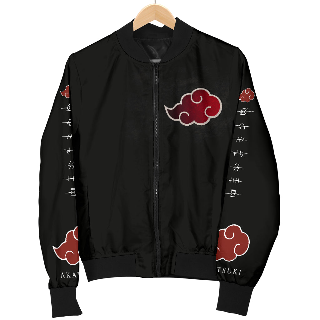 Akatsuki Naruto Motor Bomber Jacket Model 2