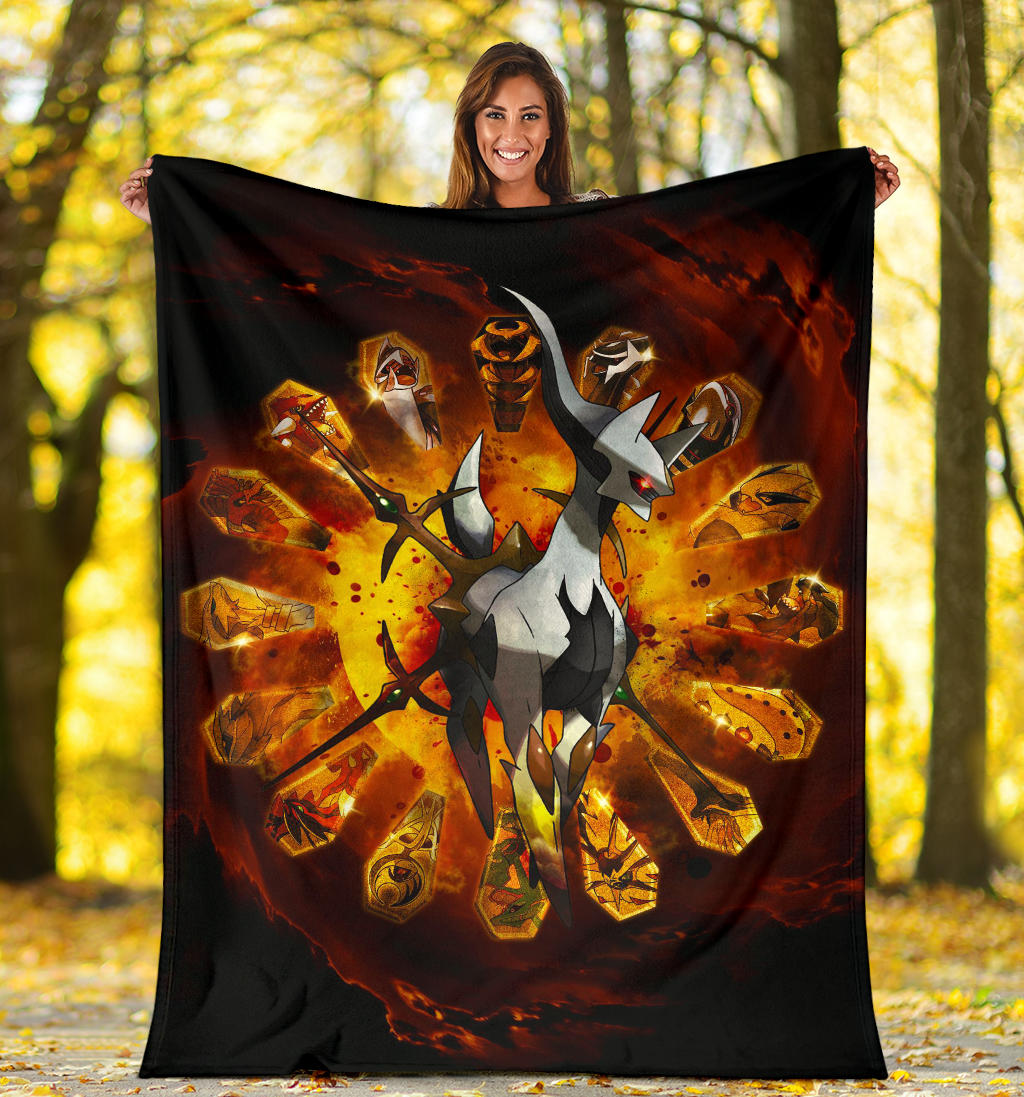 Pokemon Legends Arceus Custom Premium Blanket