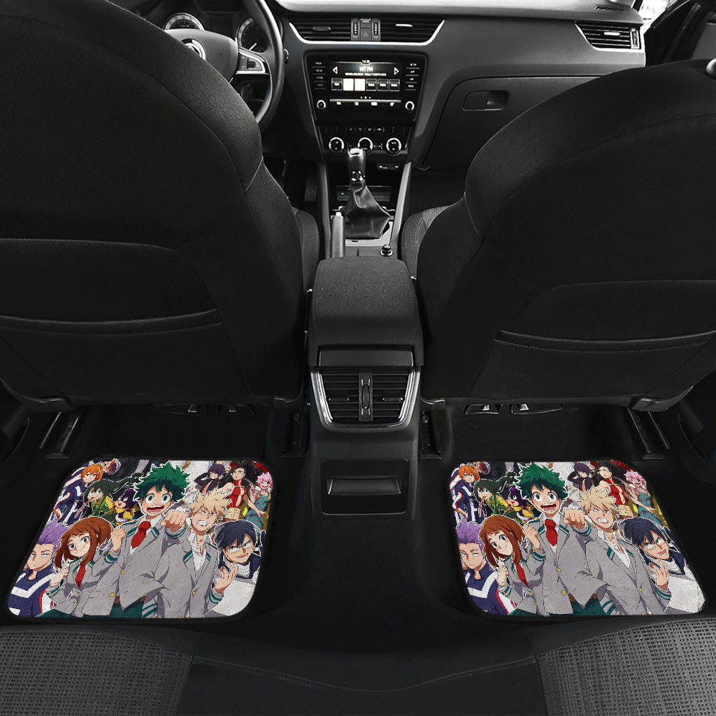 My Hero Academia 14 Anime Car Floor Mats Custom Car Accessories Car Decor 2021