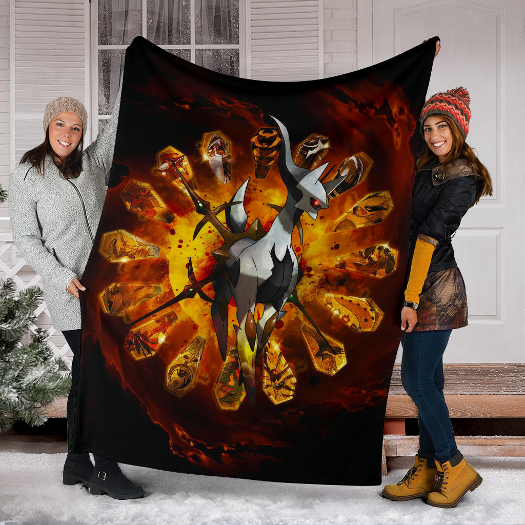Pokemon Legends Arceus Custom Premium Blanket
