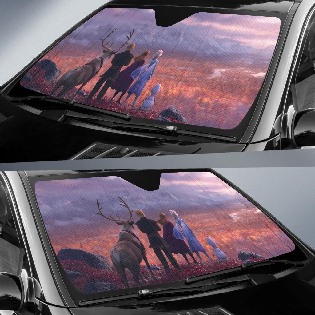 Frozen 4K The Movie Car Sun Shade Gift Ideas 2022
