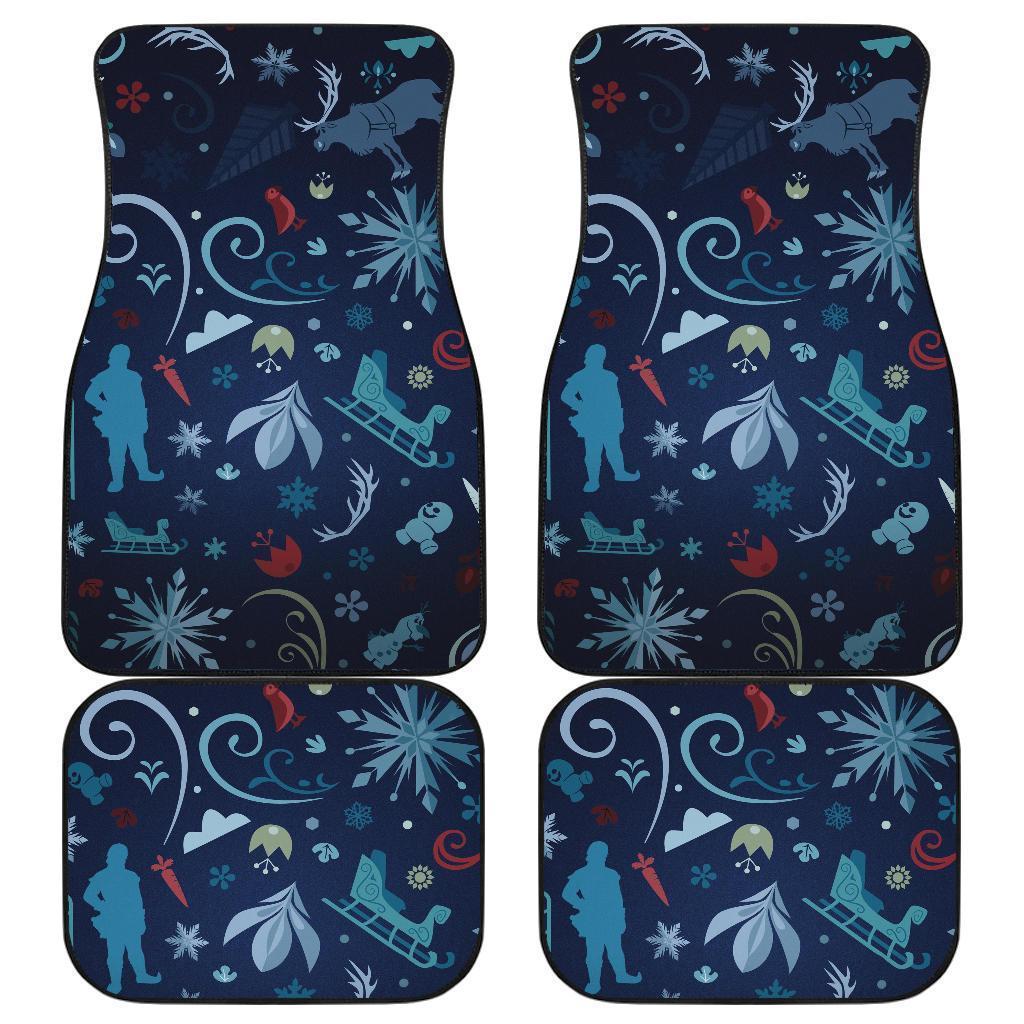 Frozen Symbols Poster Car Floor Mats