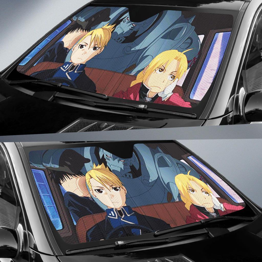 Fullmetal Alchemist Auto Sun Shades Amazing Best Gift Ideas 2022