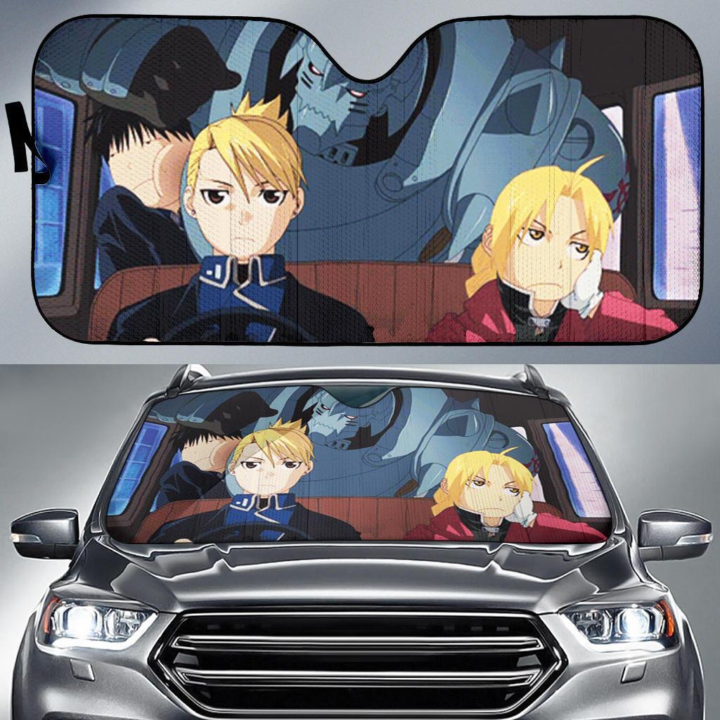 Fullmetal Alchemist Auto Sun Shades Amazing Best Gift Ideas 2022