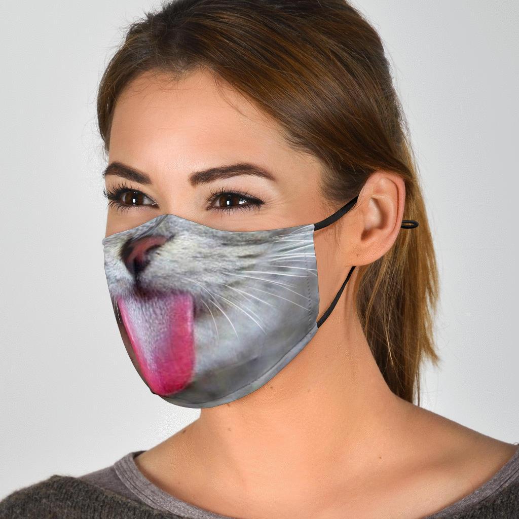 Funny Cat Face Mask