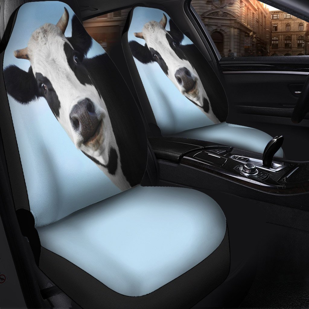 Funny Cow Seat Covers