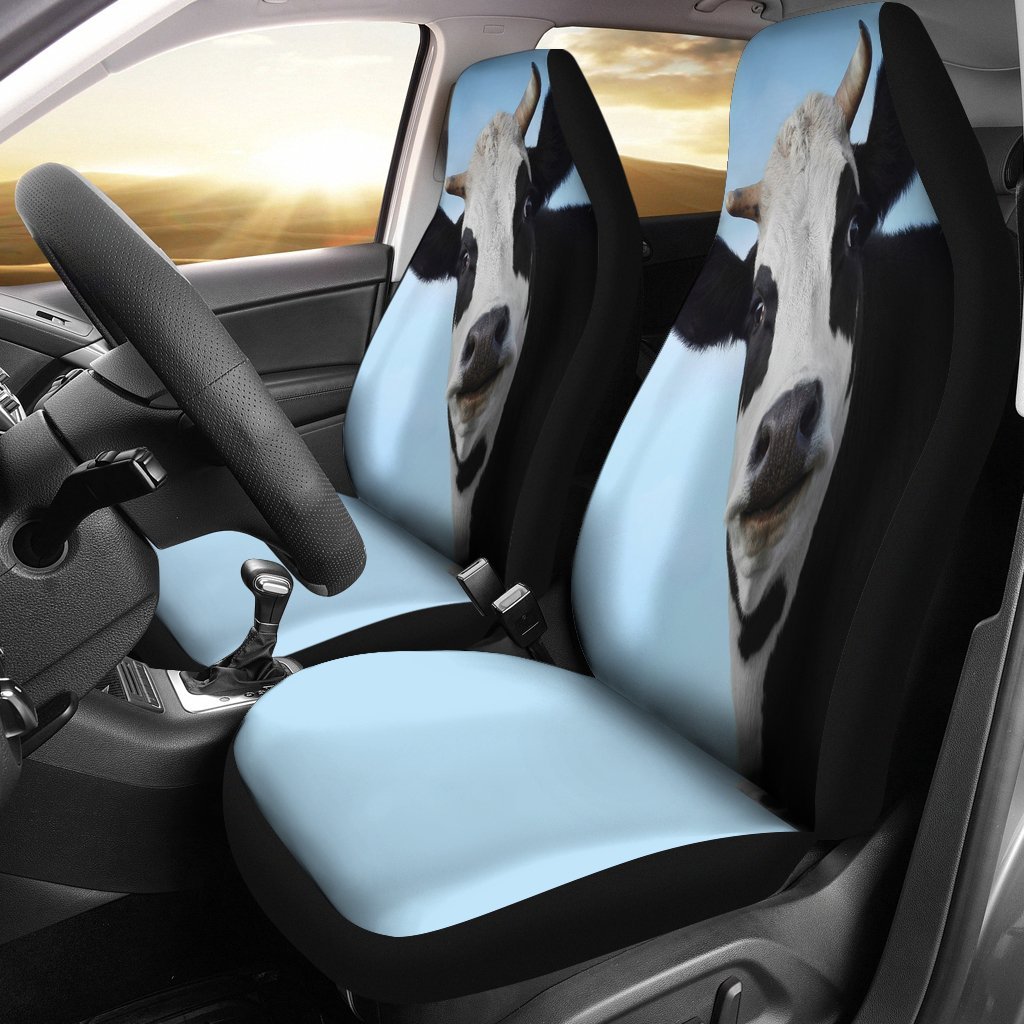 Funny Cow Seat Covers