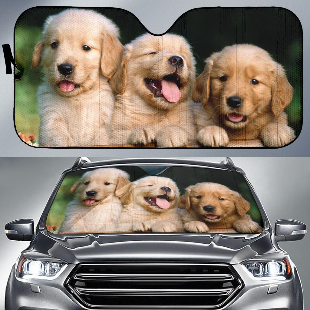 Funny Cute Dog Car Sun Shades Amazing Best Gift Ideas 2022