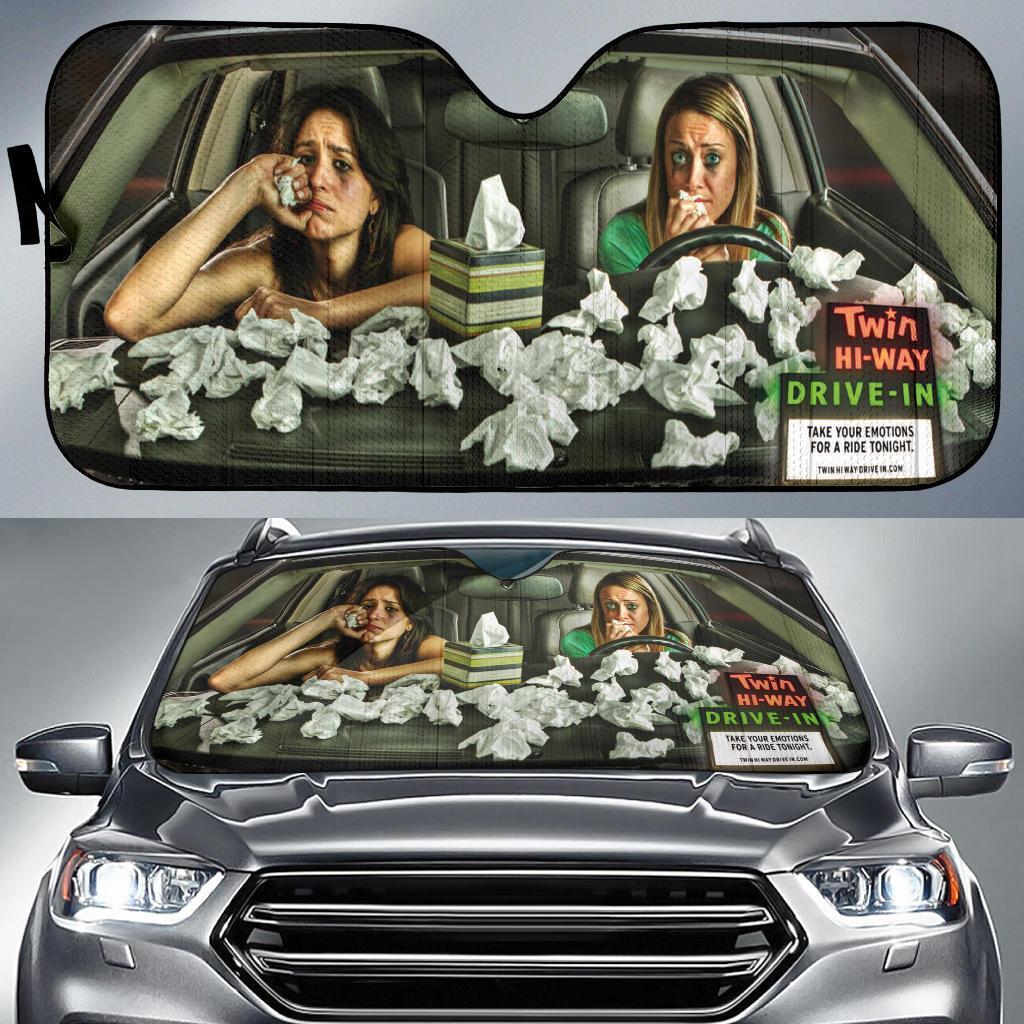 Funny Girl Cry Car Sun Shades Amazing Best Gift Ideas 2022