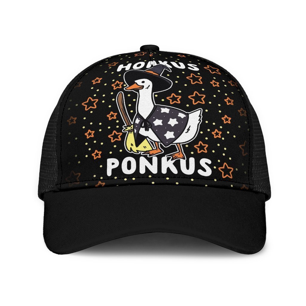 Funny Halloween Witches Duck Cute Honkus Ponkus Mesh Backcap