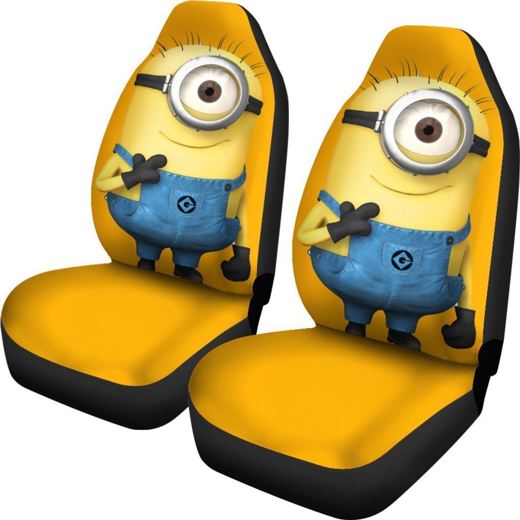 Funny Minions Seat Covers