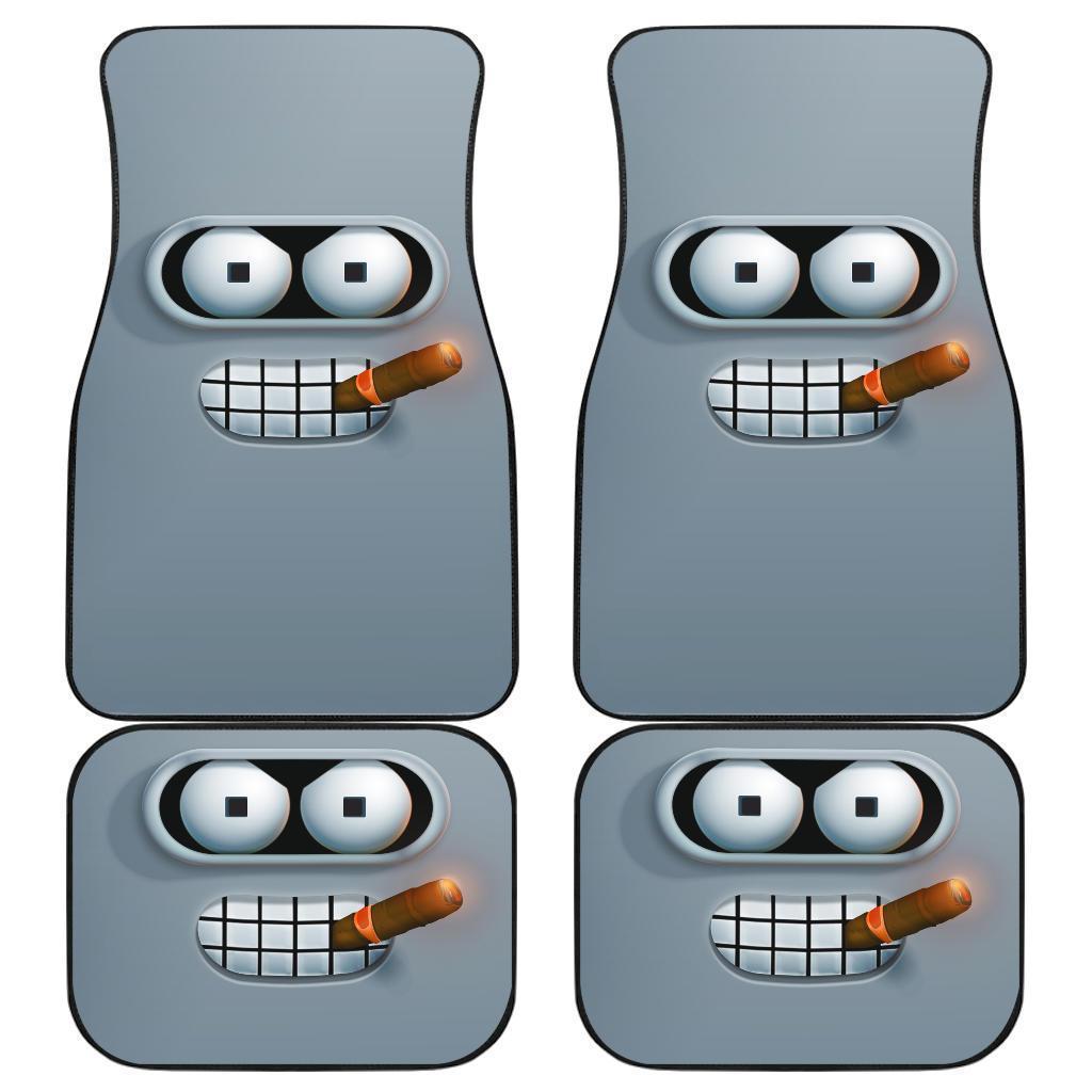 Futurama Bender Cartoon Car Floor Mats