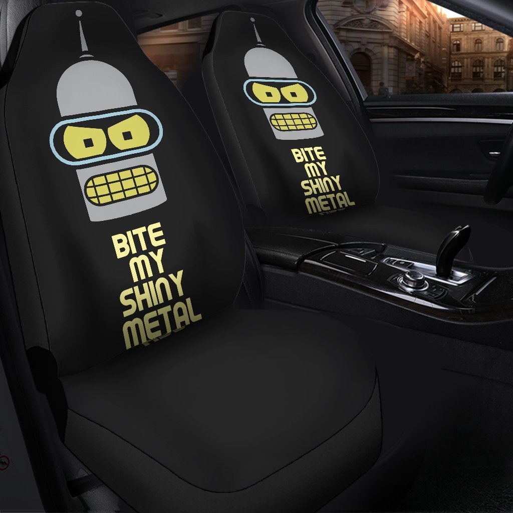 Futurama Bender Funny Cartoon Seat Covers