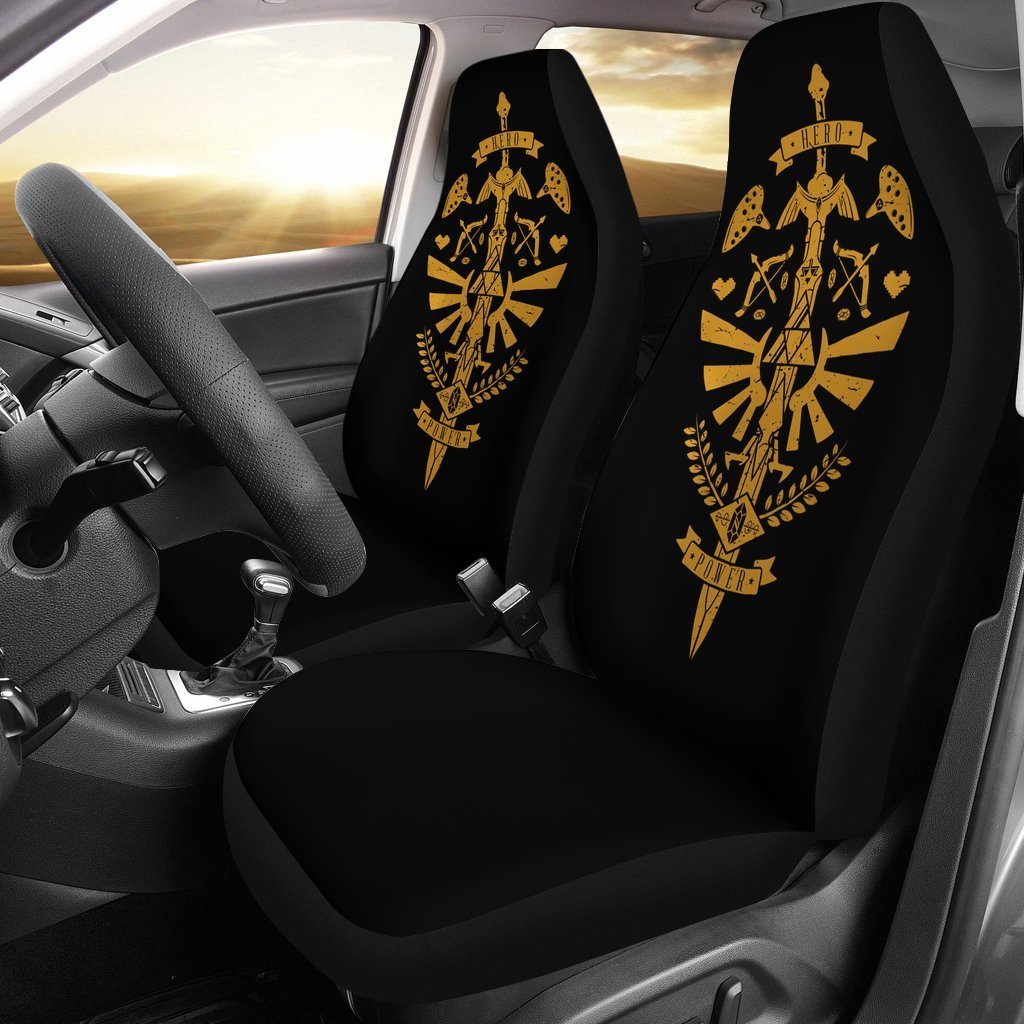 Game Heroes Zelda Sword Seat Covers