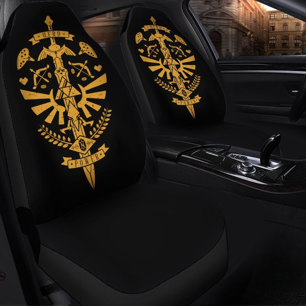 Game Heroes Zelda Sword Seat Covers