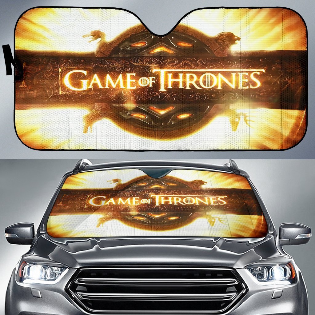 Game Of Thornes Symbol Poster Sun Shade Gift Ideas 2022