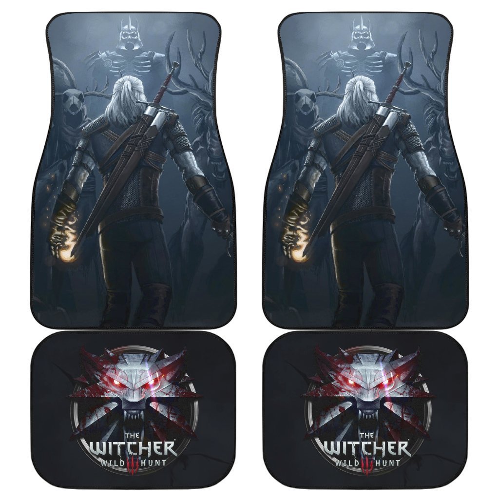 Game The Witcher 3: Wild Hunt Logo Geralt Car Floor Mats