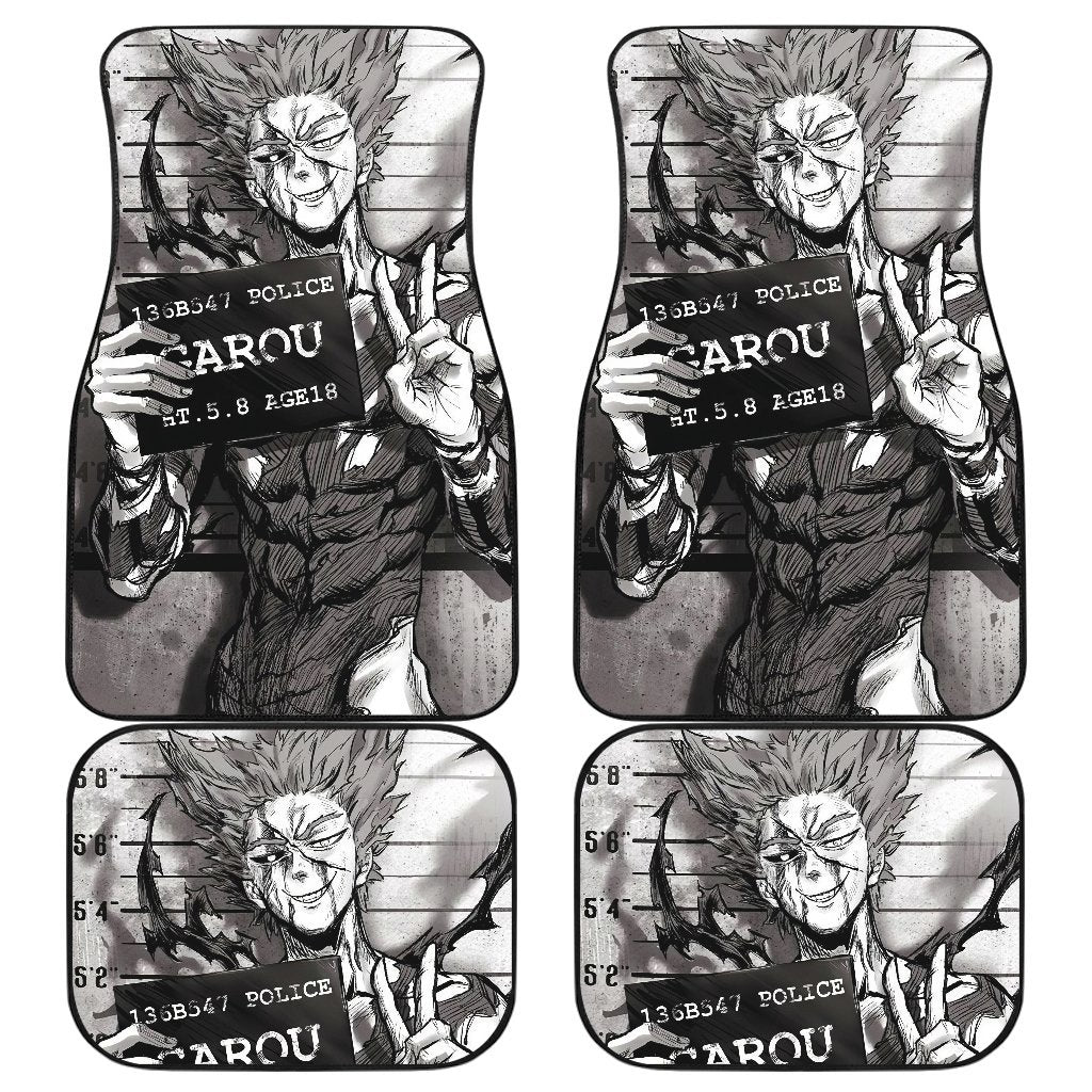 Garo One Punch Man 12 Car Floor Mats Custom Car Accessories Car Decor 2022