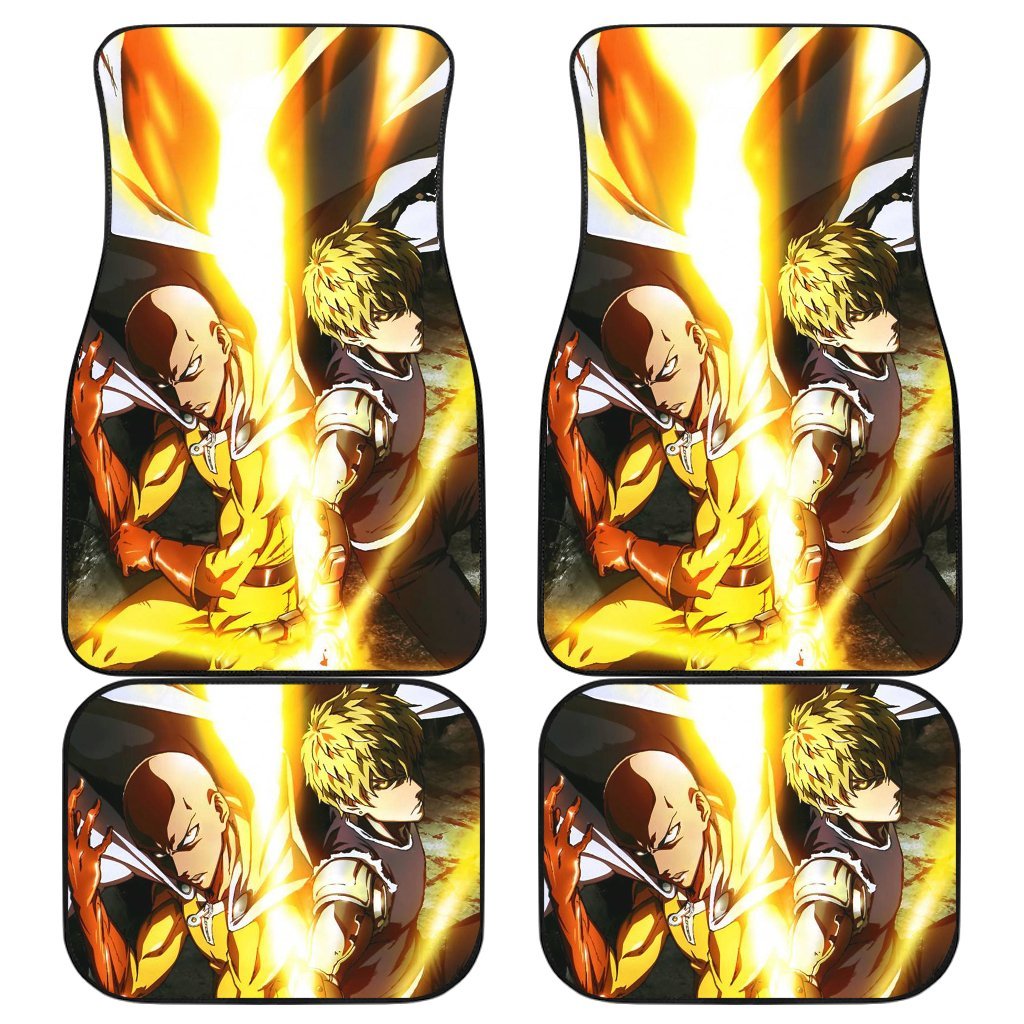 Garo One Punch Man 16 Car Floor Mats Custom Car Accessories Car Decor 2022