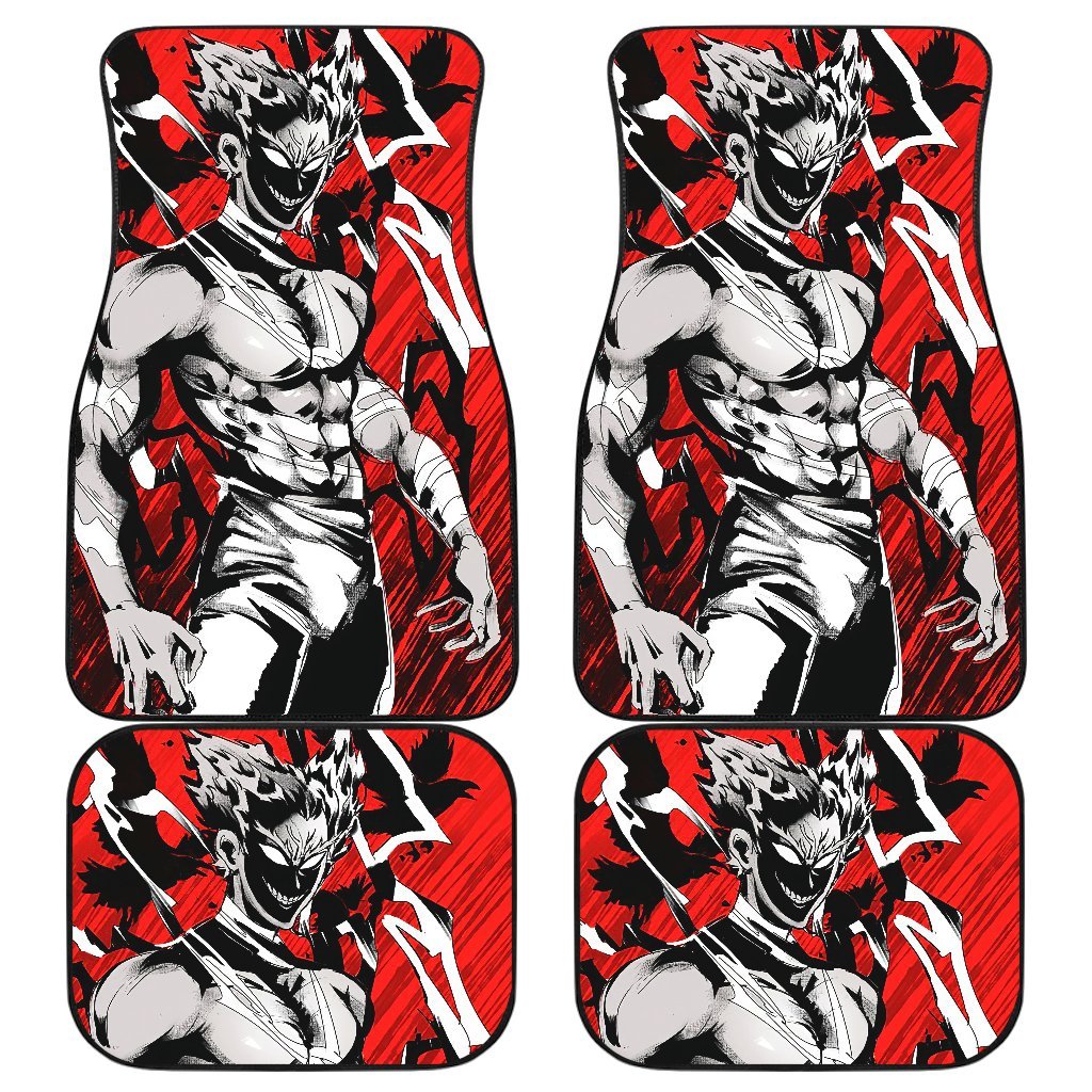 Garo One Punch Man 5 Car Floor Mats Custom Car Accessories Car Decor 2022